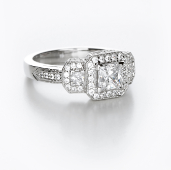 Pave Engagement Rings Settings